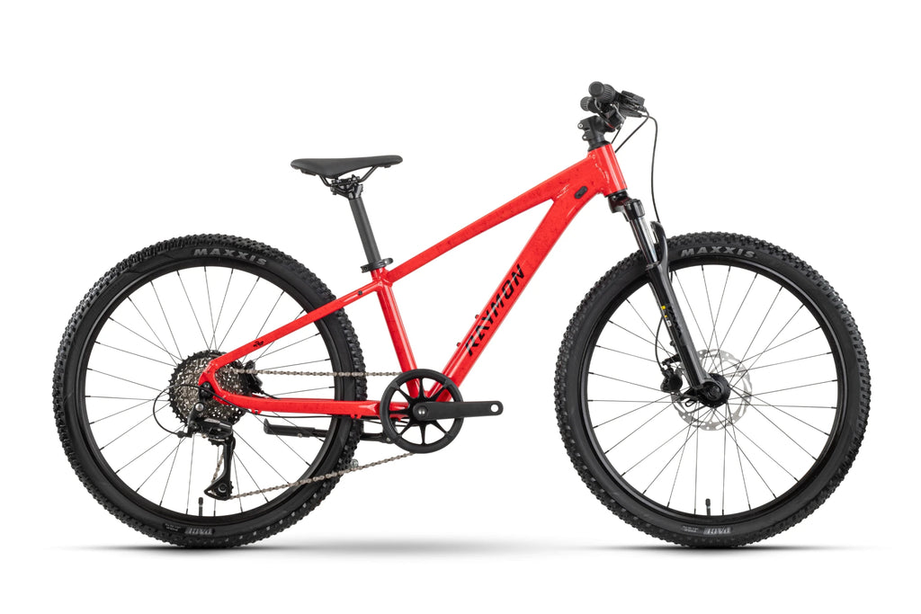 Raymon Nayta 24 Pro 2026: 24 Zoll Kids-MTB in Red Marble