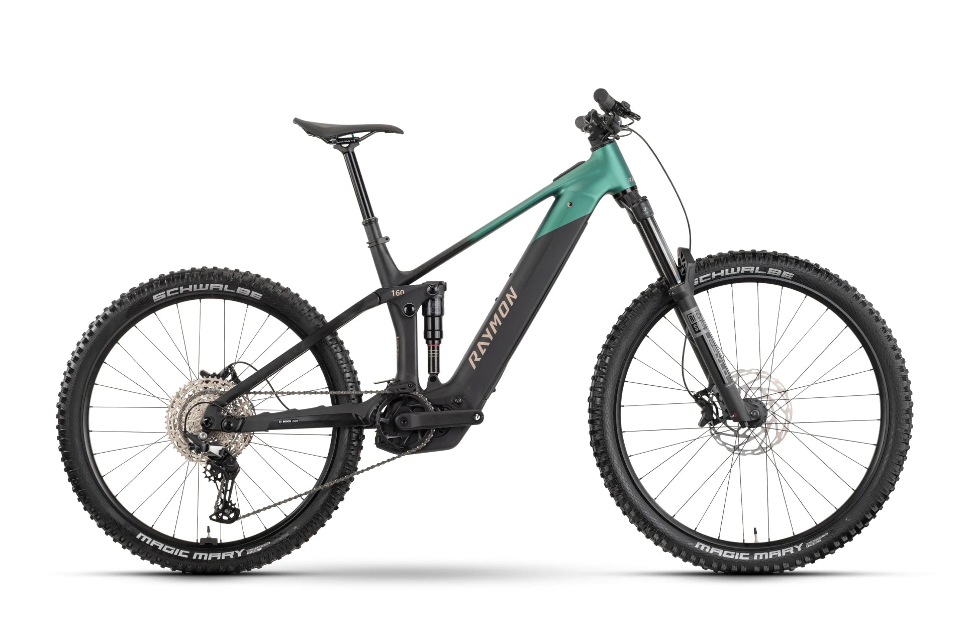 Raymon Vamok Comp 29/27.5" x12S Deore black/green 2026