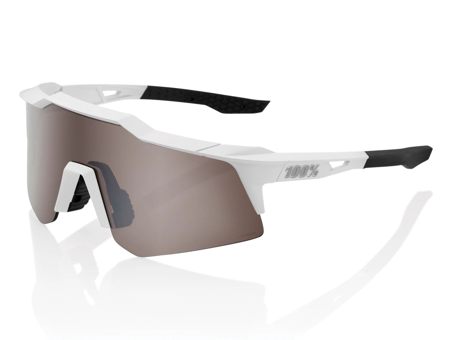 100% Speedcraft XS - HiPER Mirror Lens - Liquid-Life #Wähle Deine Farbe_White/Silver