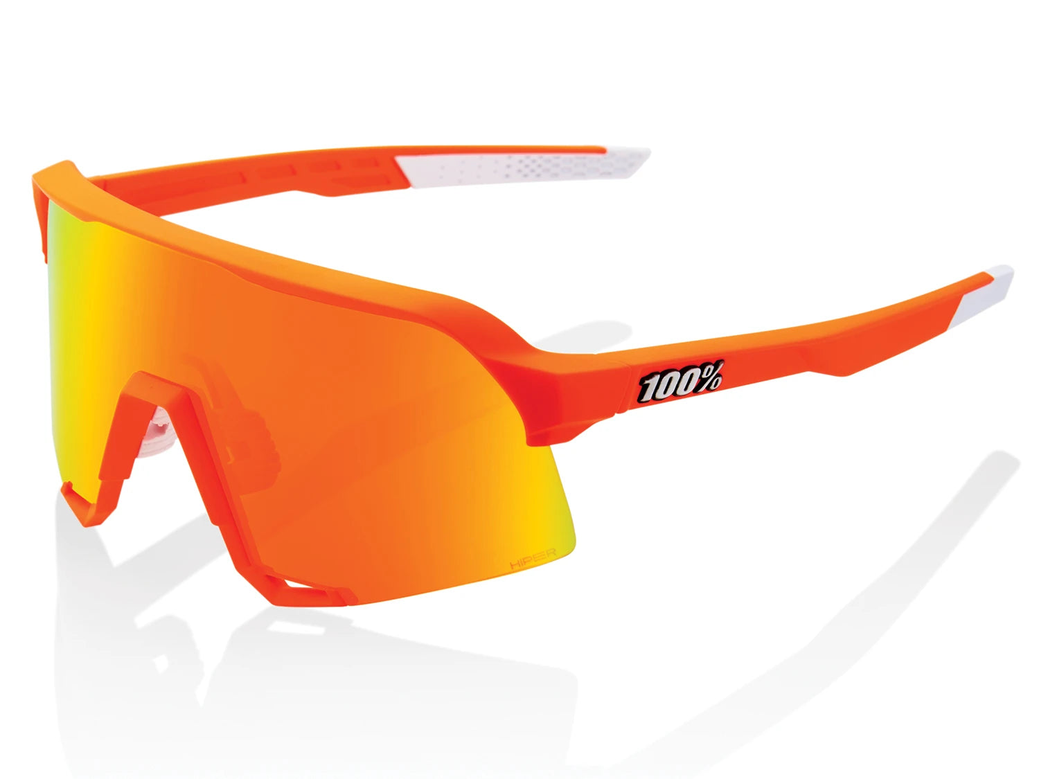 100% S3 - HiPER Mirror Lens - Liquid-Life #Wähle Deine Farbe_S. Tact Neon Orange