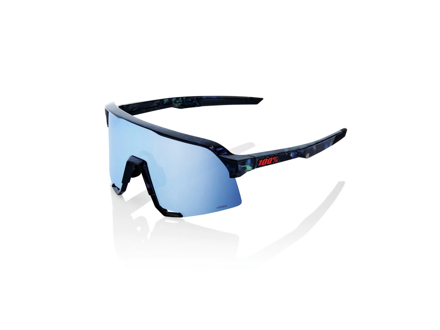 100% S3 - HiPER Mirror Lens - Liquid-Life #Wähle Deine Farbe_Black Holographic