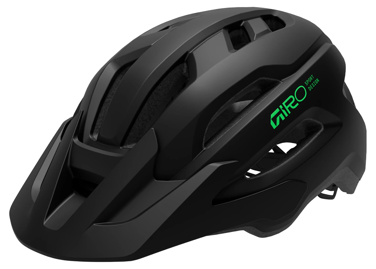 Giro Helm Fixture Mips II Youth - Liquid-Life #Wähle Deine Farbe_black/green