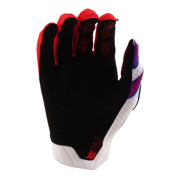Troy Lee Designs Air Handschuh Overspray - Liquid-Life #Wähle Deine Farbe_white/violet