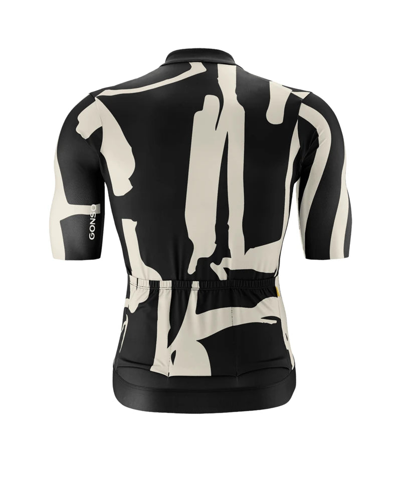 Gonso Road Jersey Print Männer - Liquid-Life #Wähle Deine Farbe_black/chateau gray