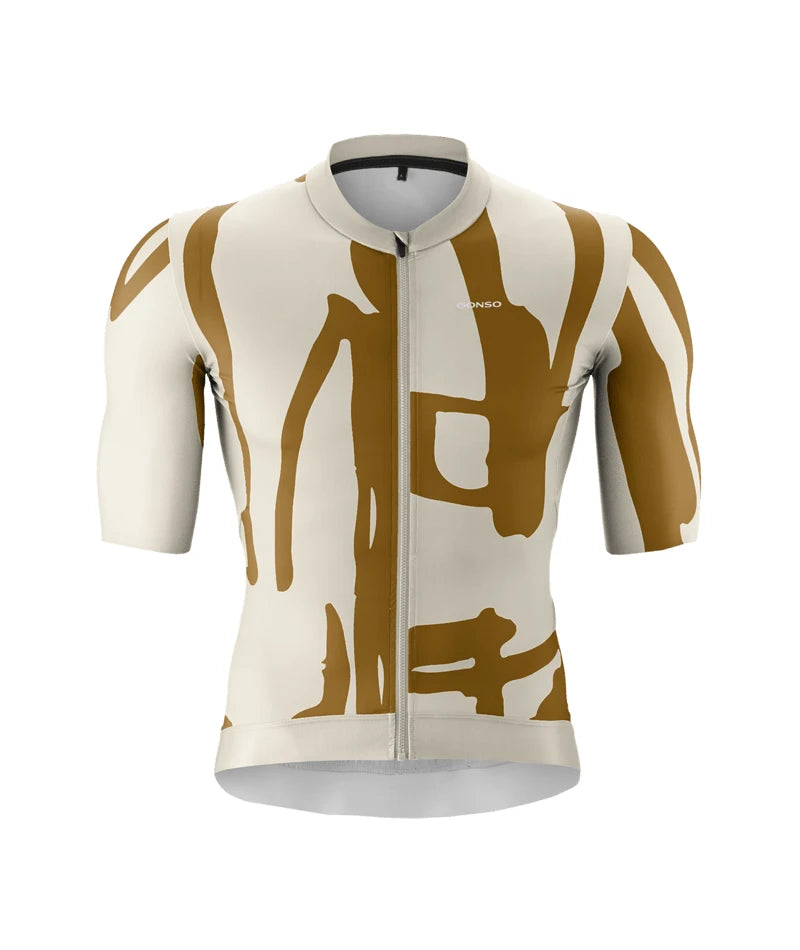 Gonso Road Jersey Print Männer - Liquid-Life #Wähle Deine Farbe_chateaugray