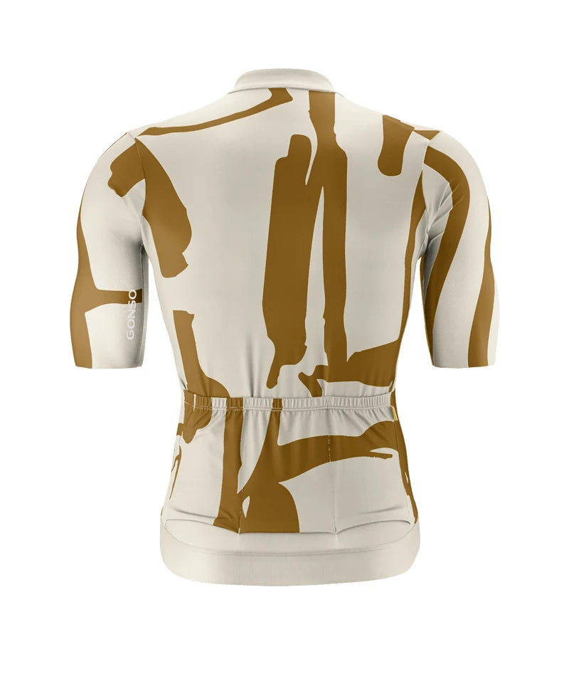 Gonso Road Jersey Print Männer - Liquid-Life #Wähle Deine Farbe_chateaugray