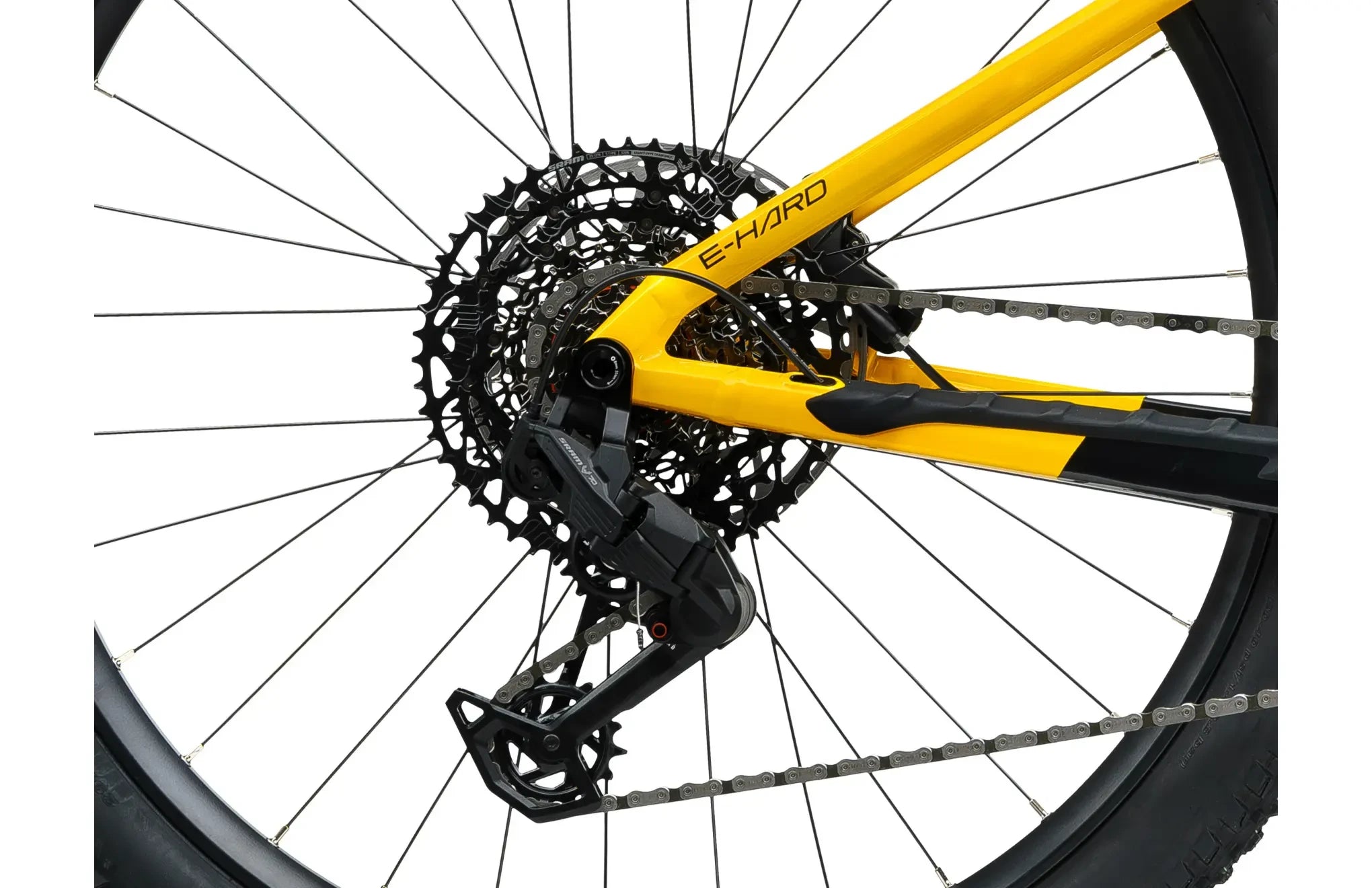 Crussis e-Hard 11.11 (600 Wh) yellow/black 2026