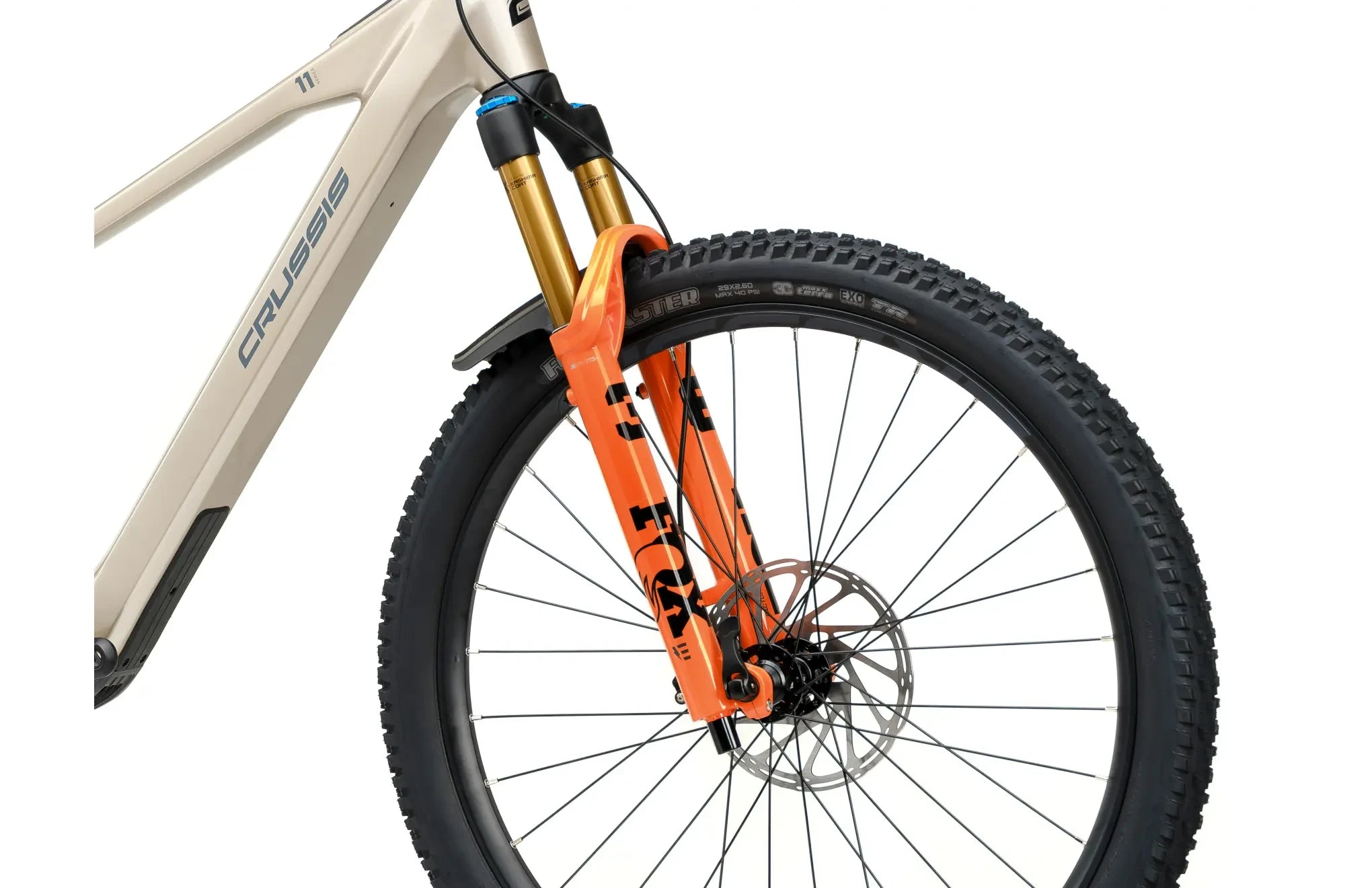 Crussis e-Hard 11.11-PRO (600 Wh) white/silver 2026