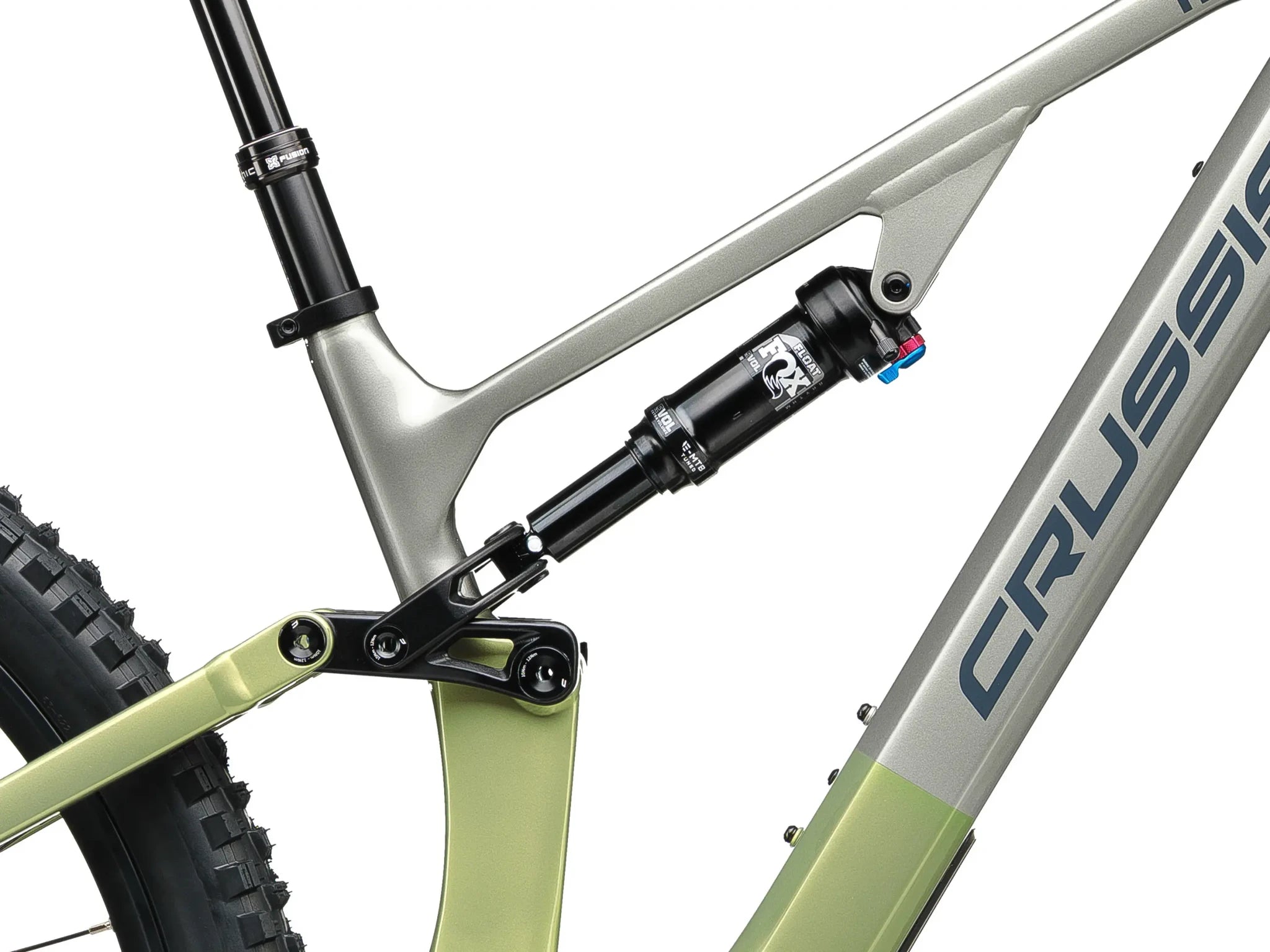 Crussis e-Full 11.11-(600 Wh) green/grey/silver 2026