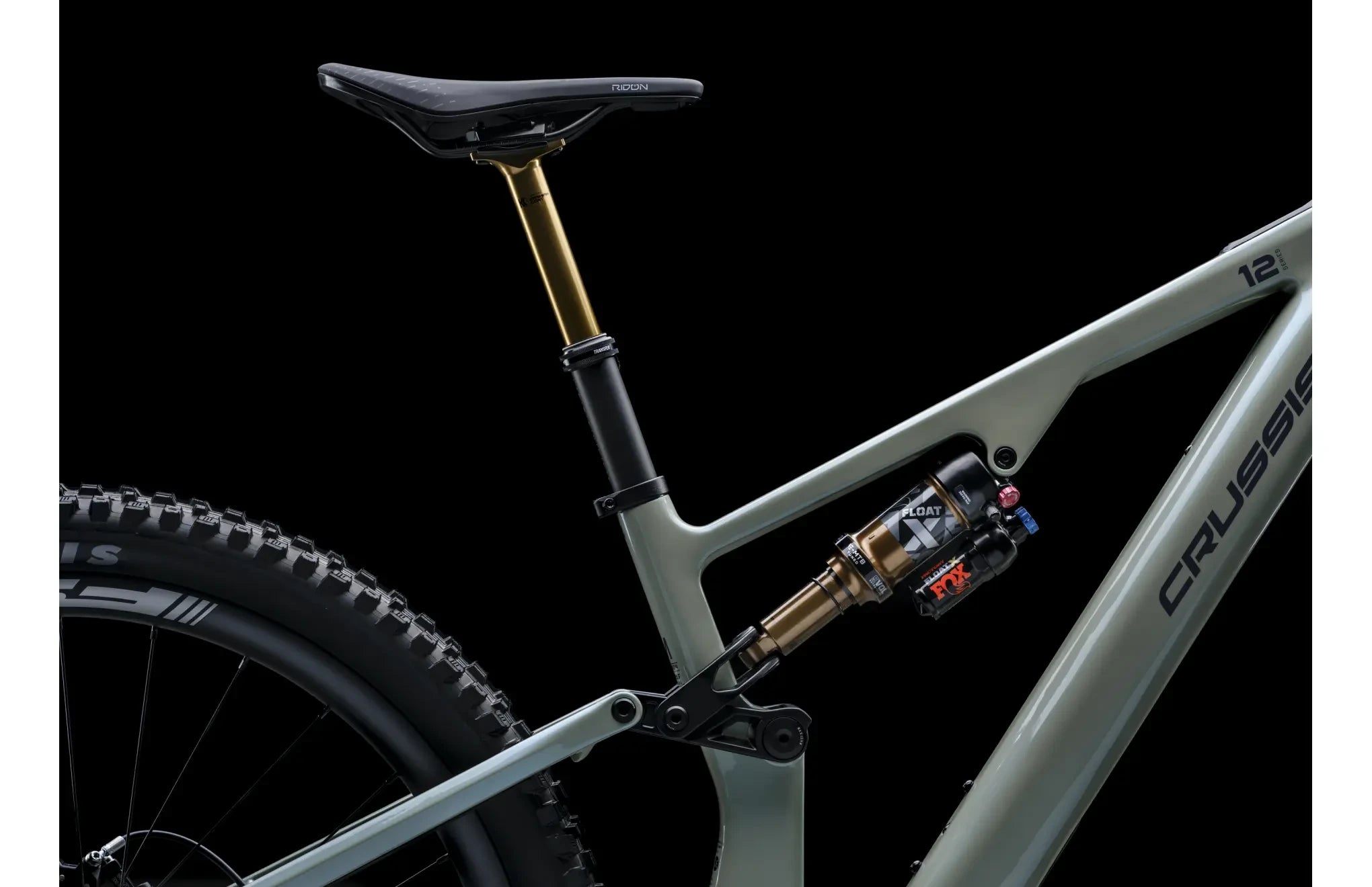 Crussis e-Full 12.11-PRO (800 Wh) silver/green 2026