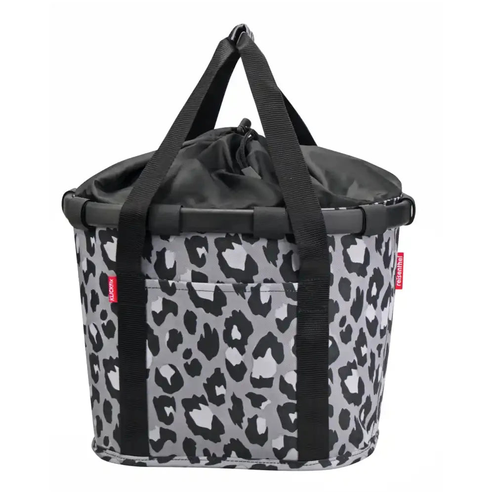 Klickfix Fahrradkorb - Liquid-Life #Wähle Deine Farbe_leo nero