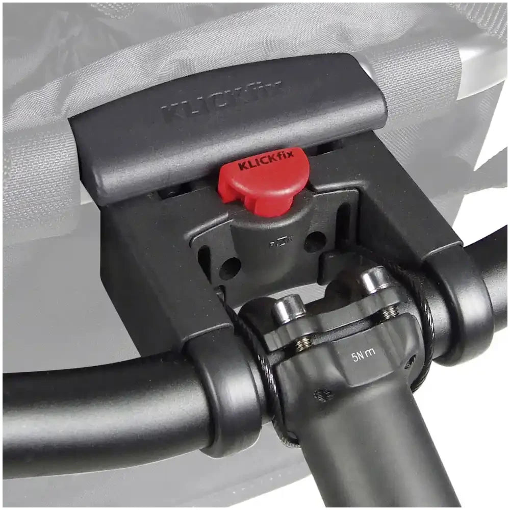 Klickfix Fahrradkorb - Liquid-Life #Wähle Deine Farbe_leo nero