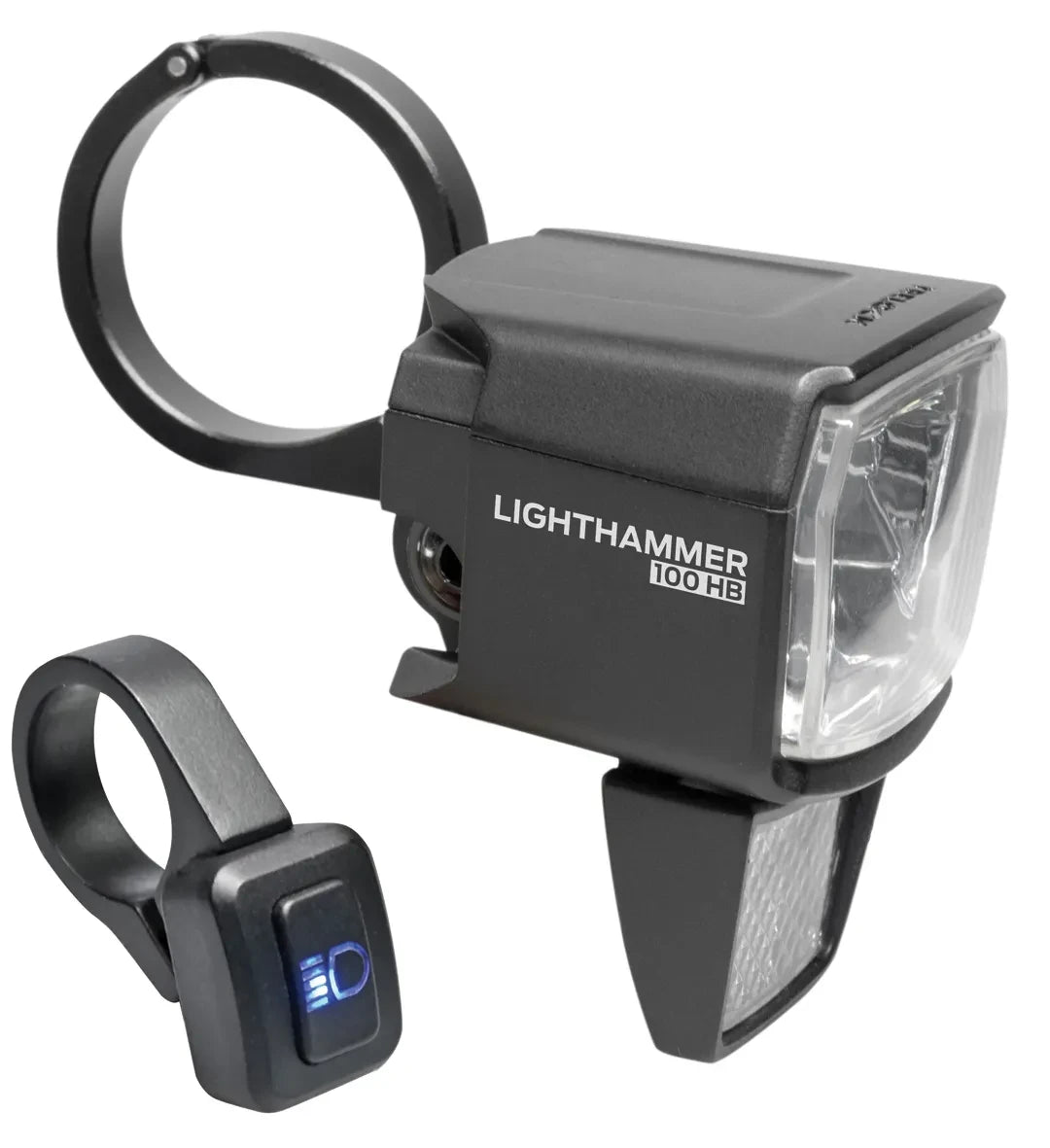 Trelock LS 890-HB Lighthammer 100 - 130 Lux E-Bike - Liquid-Life #Wähle Deine Farbe_schwarz