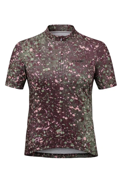 Cube WS Trikot CMPT Sprinkle kurzarm - Liquid-Life #Wähle Deine Farbe_brown n green