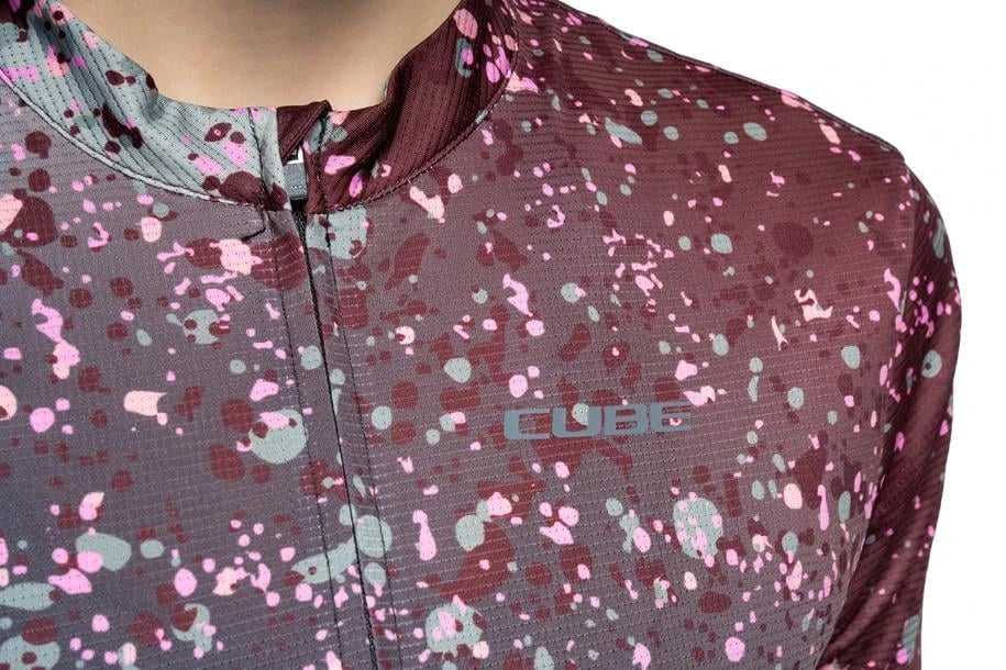 Cube WS Trikot CMPT Sprinkle kurzarm - Liquid-Life #Wähle Deine Farbe_brown n green