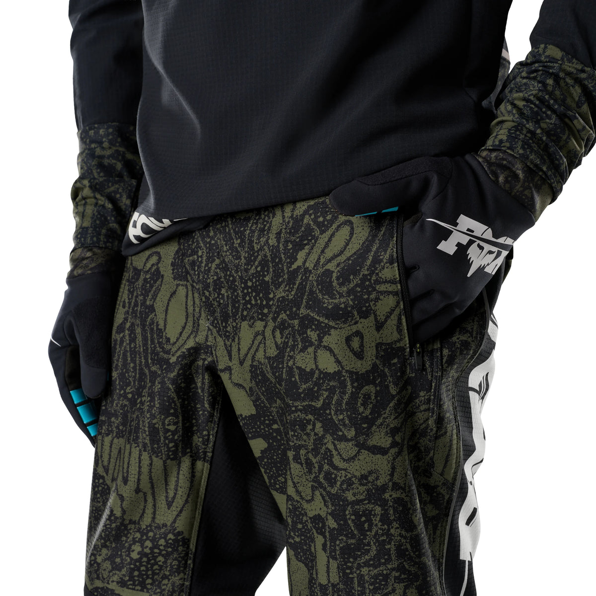 Fox Defend Fire Pant Lunar SE - Liquid-Life #Wähle Deine Farbe_olive green
