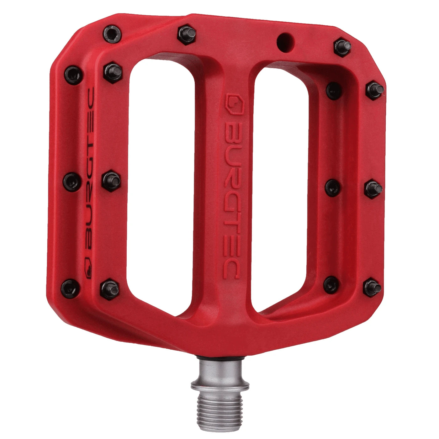 Burgtec MK4 Composite Pedals - Liquid-Life #Wähle Deine Farbe_red