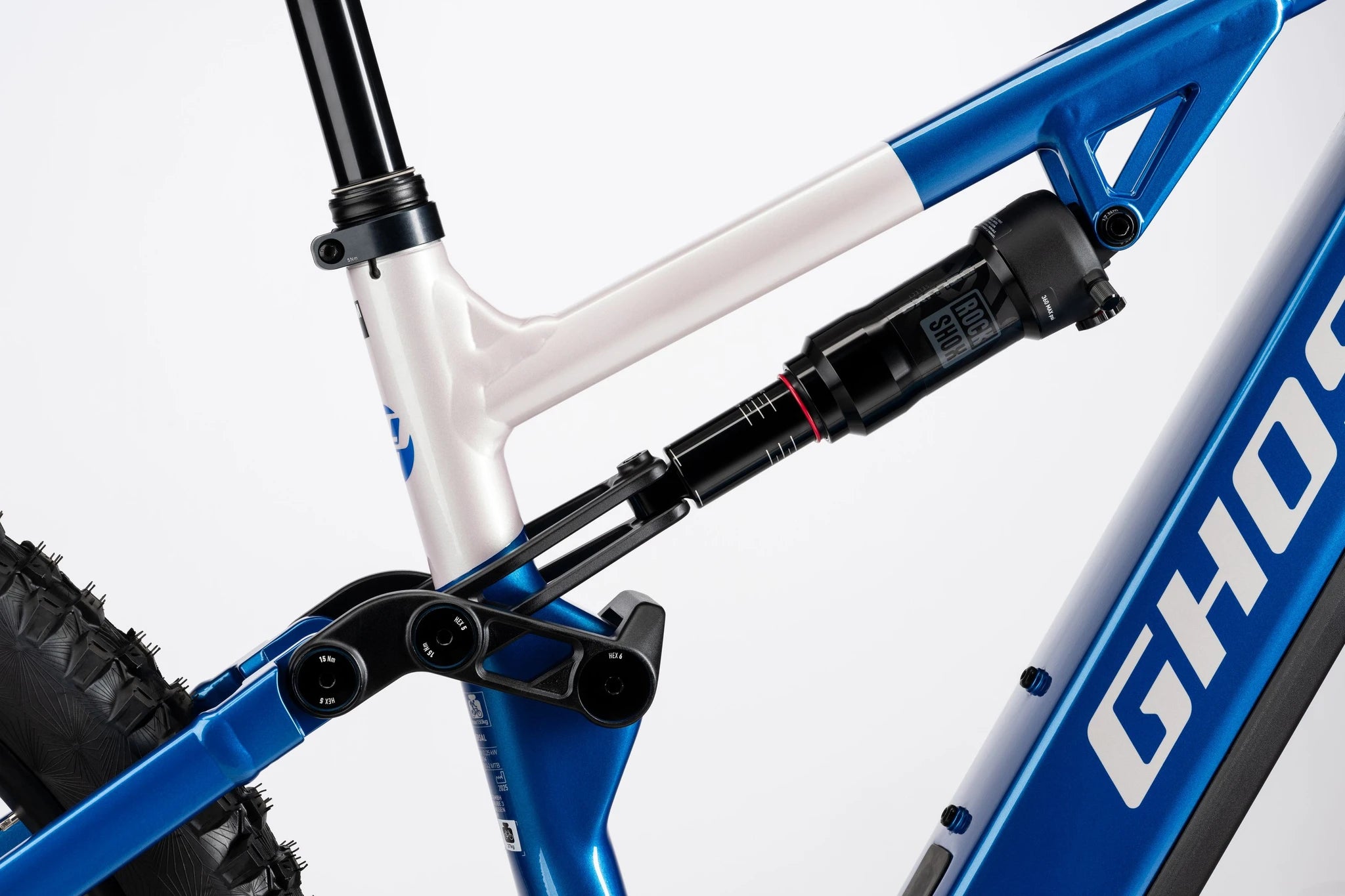 Ghost E-Asx Universal candy blue/coffee arctic 2026