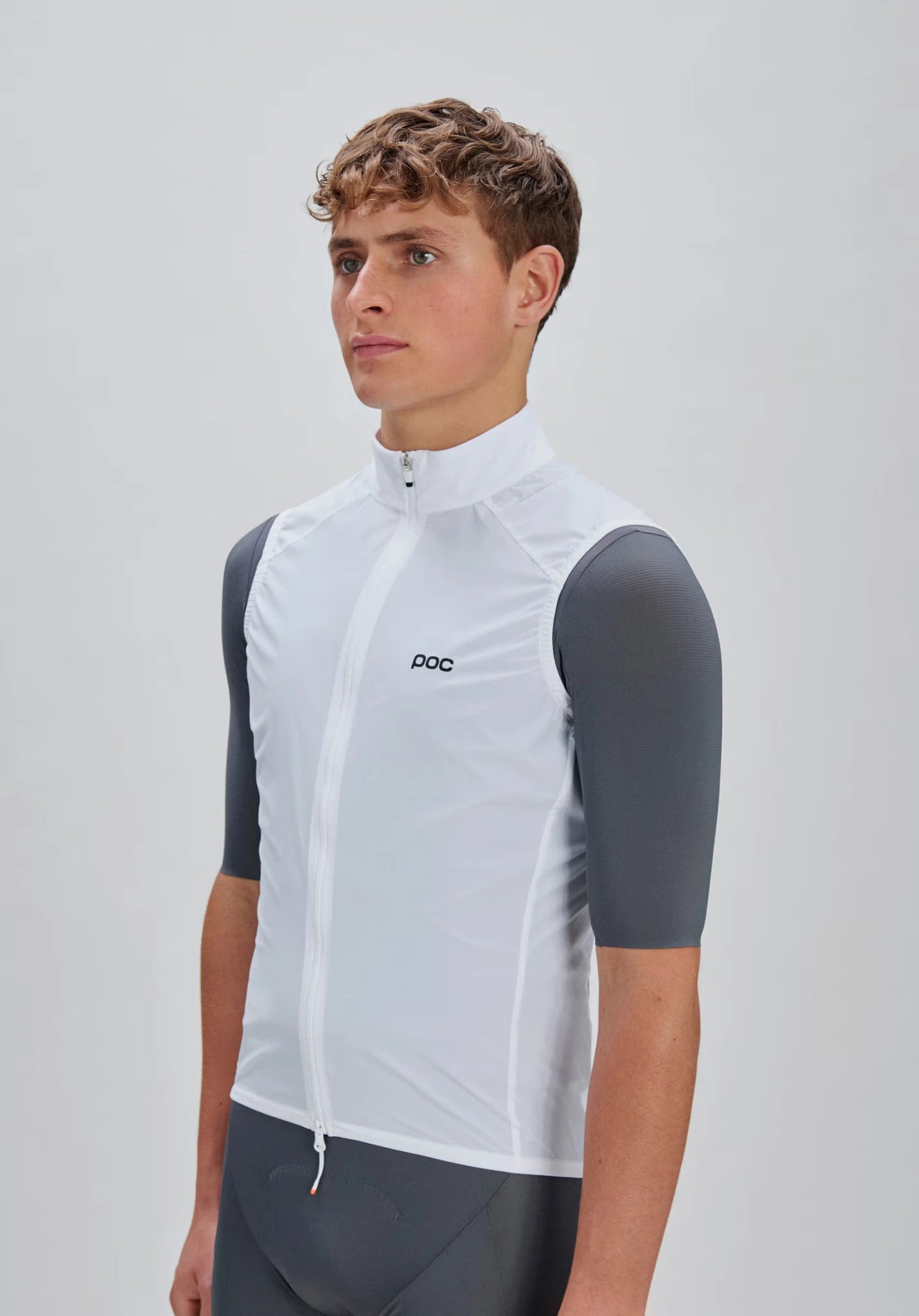 POC M's Enthral Rennrad-Weste - Liquid-Life #Wähle Deine Farbe_white