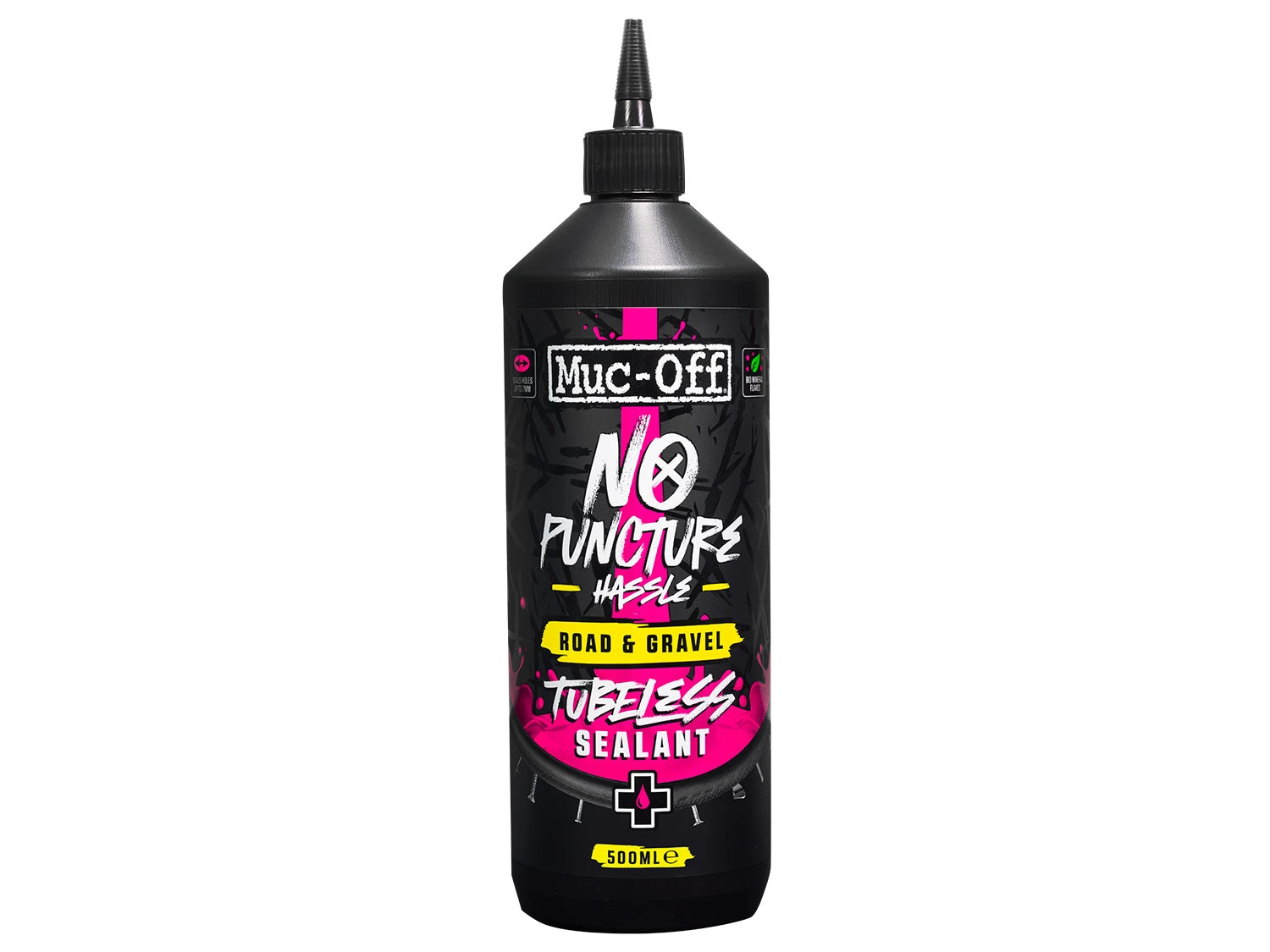 Muc Off Road & Gravel Tubeless Sealant 500ml DE - Liquid-Life #Wähle Deine Farbe_pink