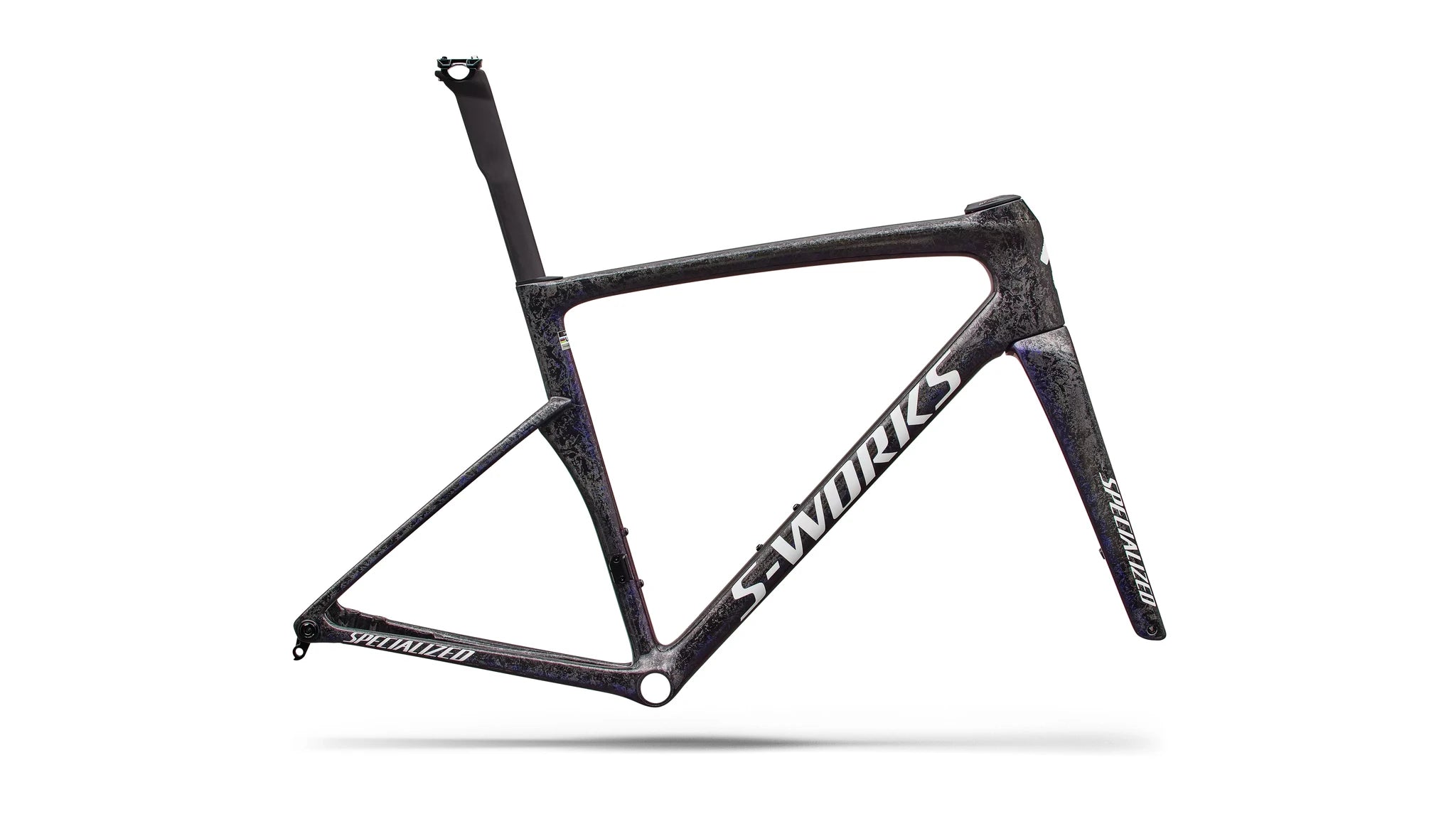 Specialized Tarmac SL9 S-Works Rahmen Gloss Carbon / Red to Blue Pearl / White 2027