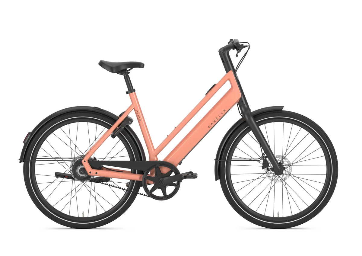 Gazelle Curb C1 360 Wh soft peach EE 2027