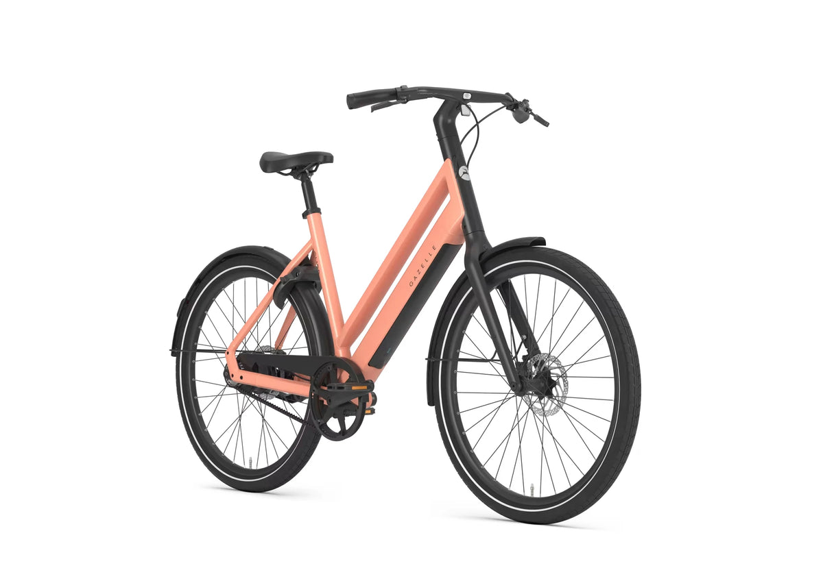 Gazelle Curb C1 360 Wh soft peach EE 2027