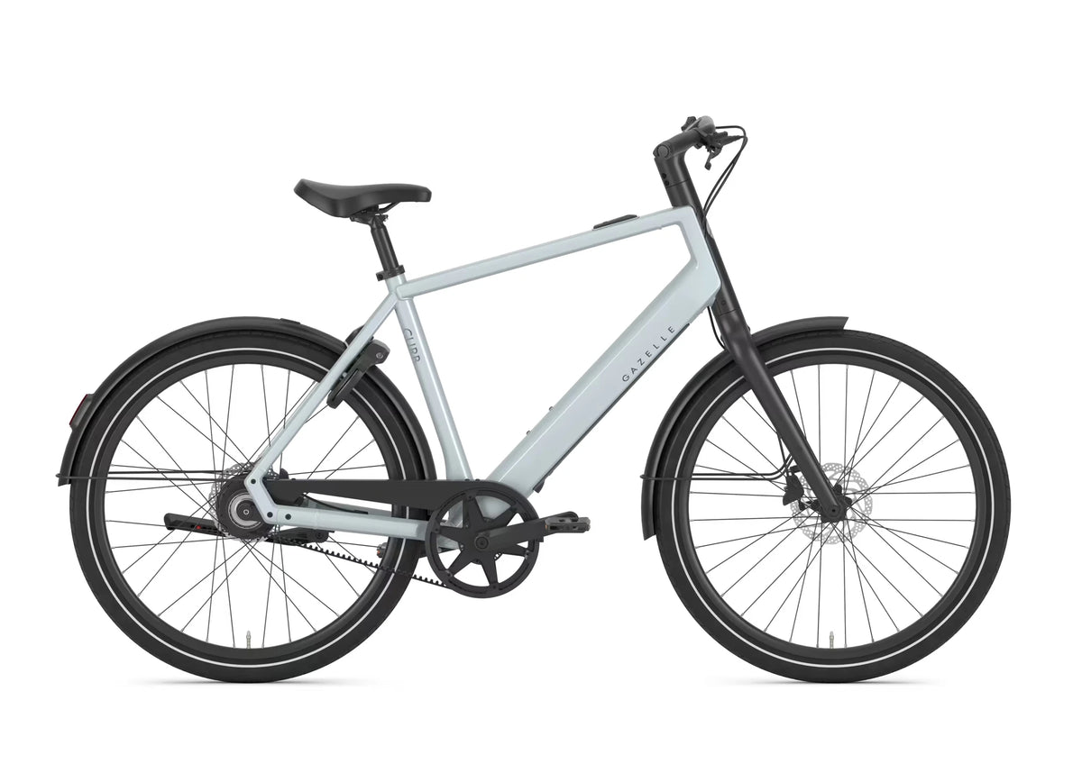 Gazelle Curb C1 360 Wh platinum white 2027