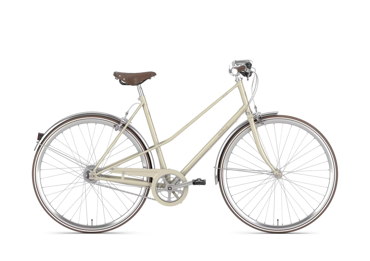 Gazelle Van Stael caramel khaki Trapeze