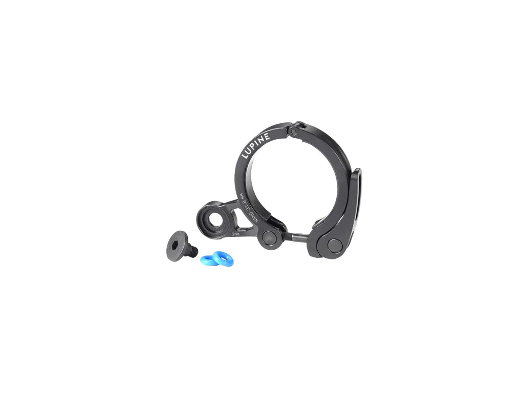 Lupine SL Nano Schnellspanner 31.8mm Schraube O-Ring Liquid-Life