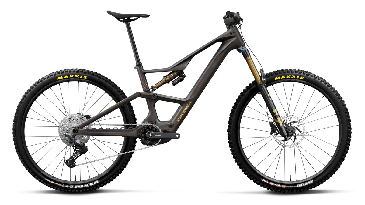 Orbea Rise LT M30 420W Caramel C. View (Matt)- Titan Gold (Gloss) 2027