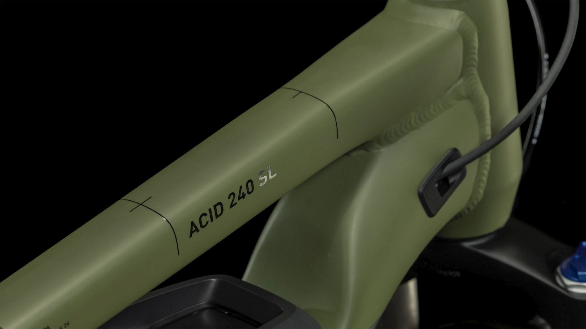 Cube Acid 240 Hybrid Rookie SLX 400 green'n'grey