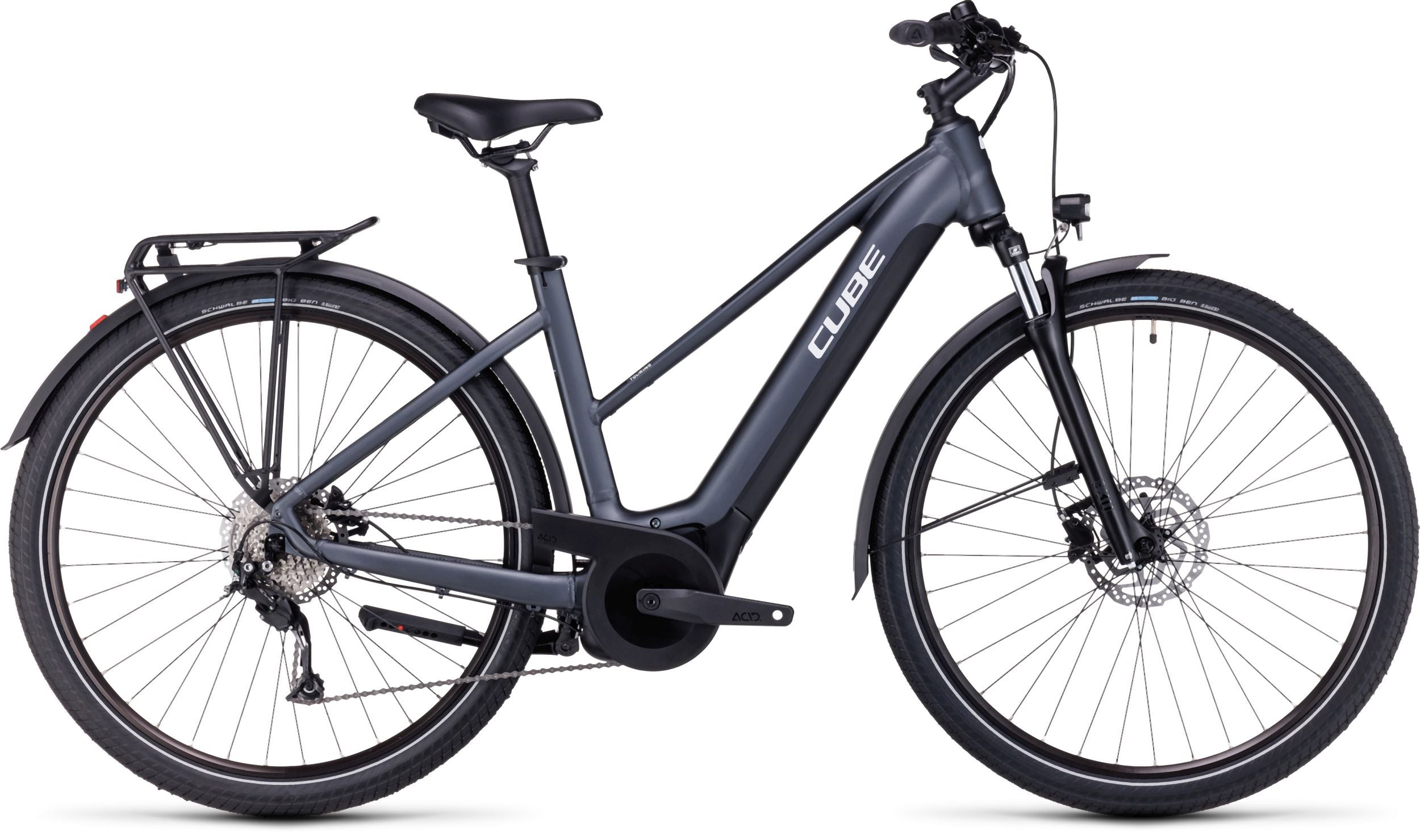 Cube Touring Hybrid ONE 625 grey´n´white Trapez
