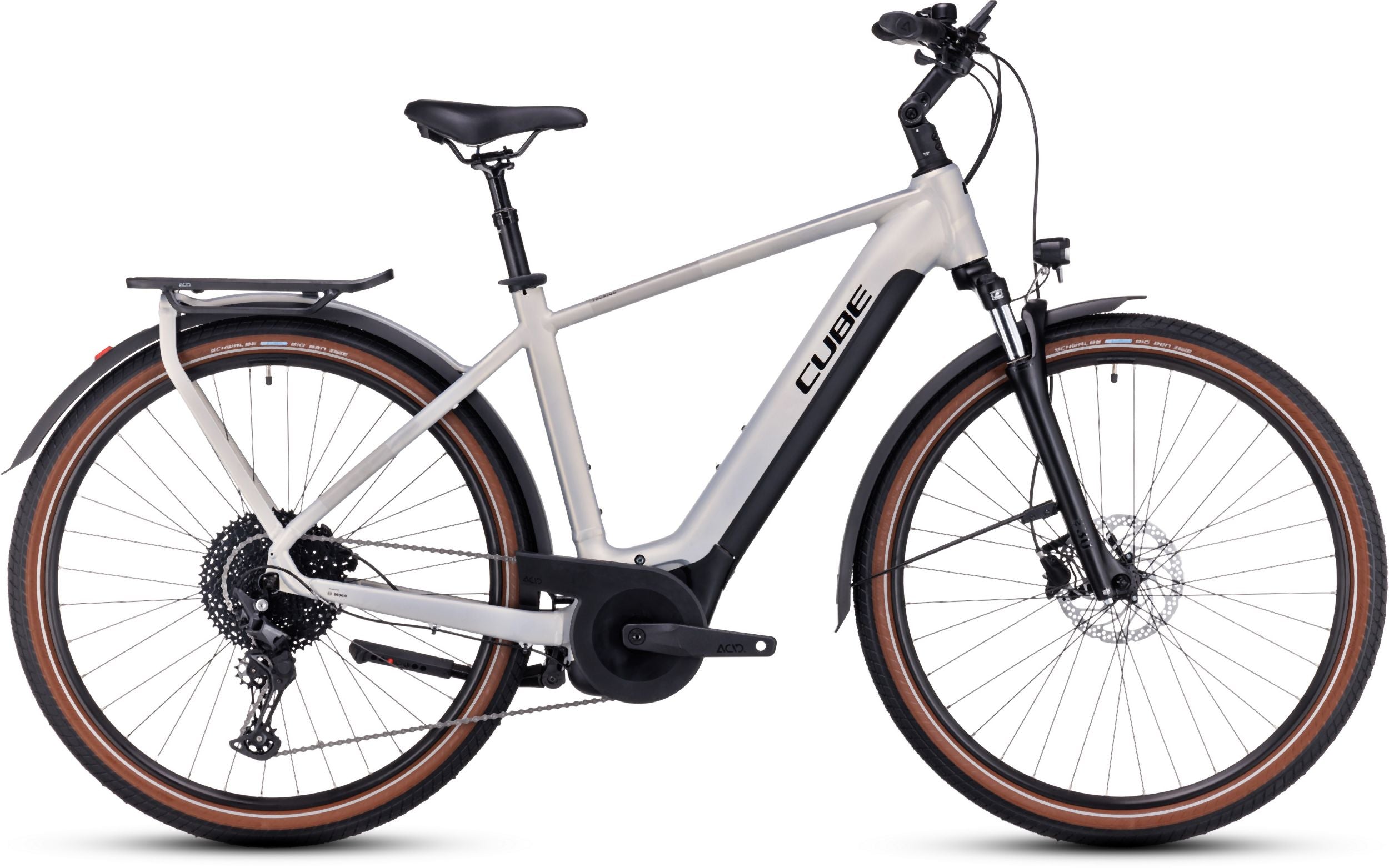 Cube Touring Hybrid Pro 625 pearlysilver´n´black 2024