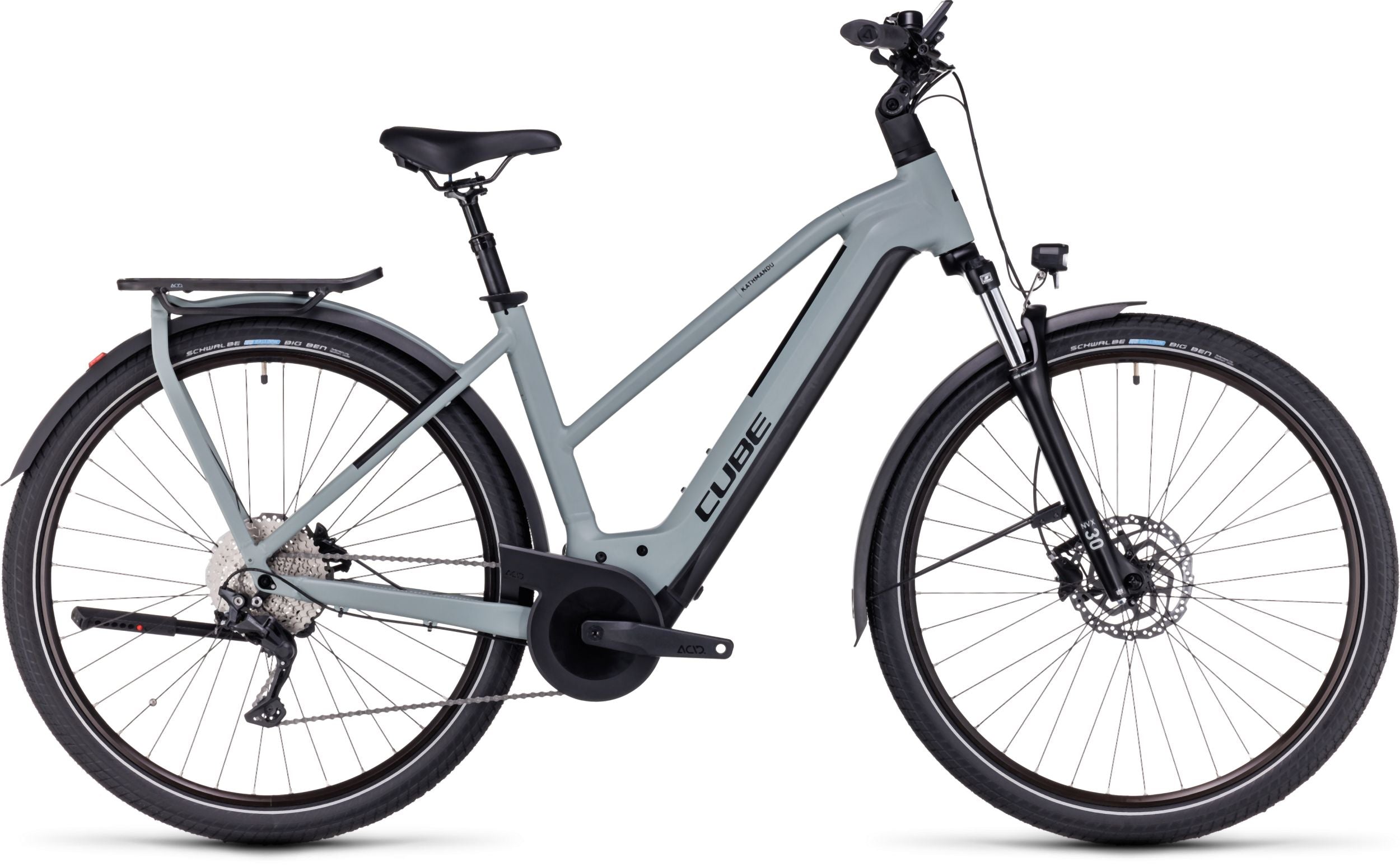 Cube Kathmandu Hybrid ONE 750 swampgrey´n´black Trapez 2024