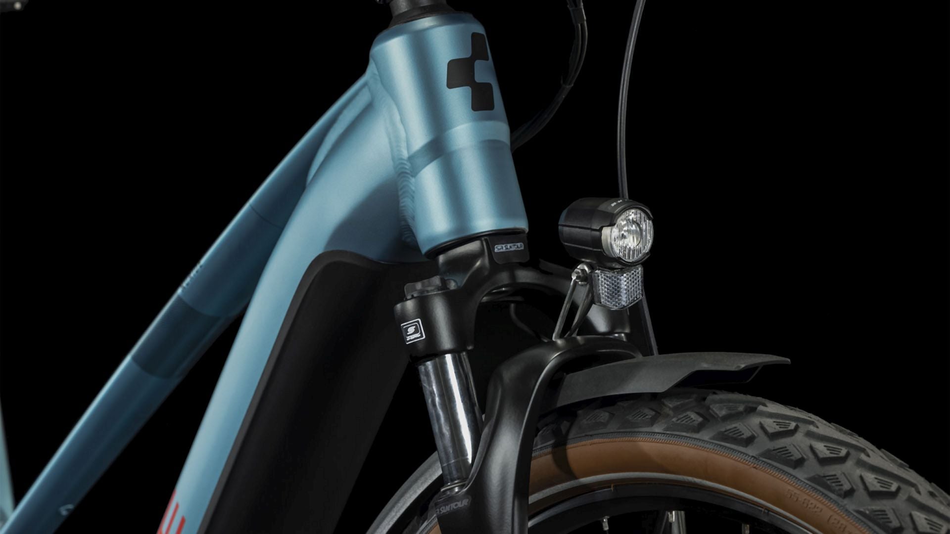 Cube Nuride Hybrid Performance 500 Allroad metalblue´n´red Trapez