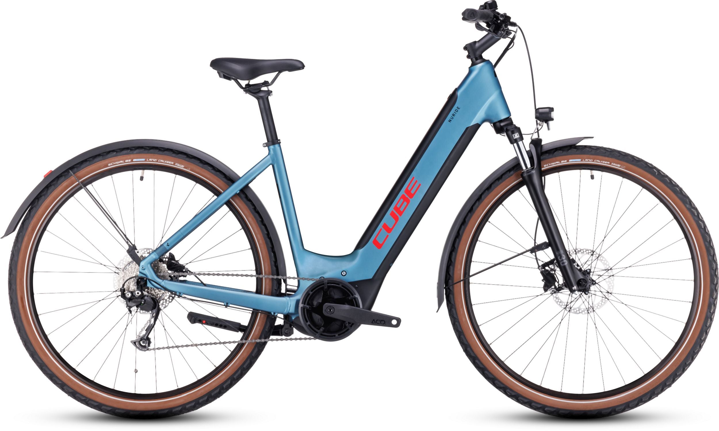 Cube Nuride Hybrid Performance 625 Allroad metalblue´n´red Easy Entry