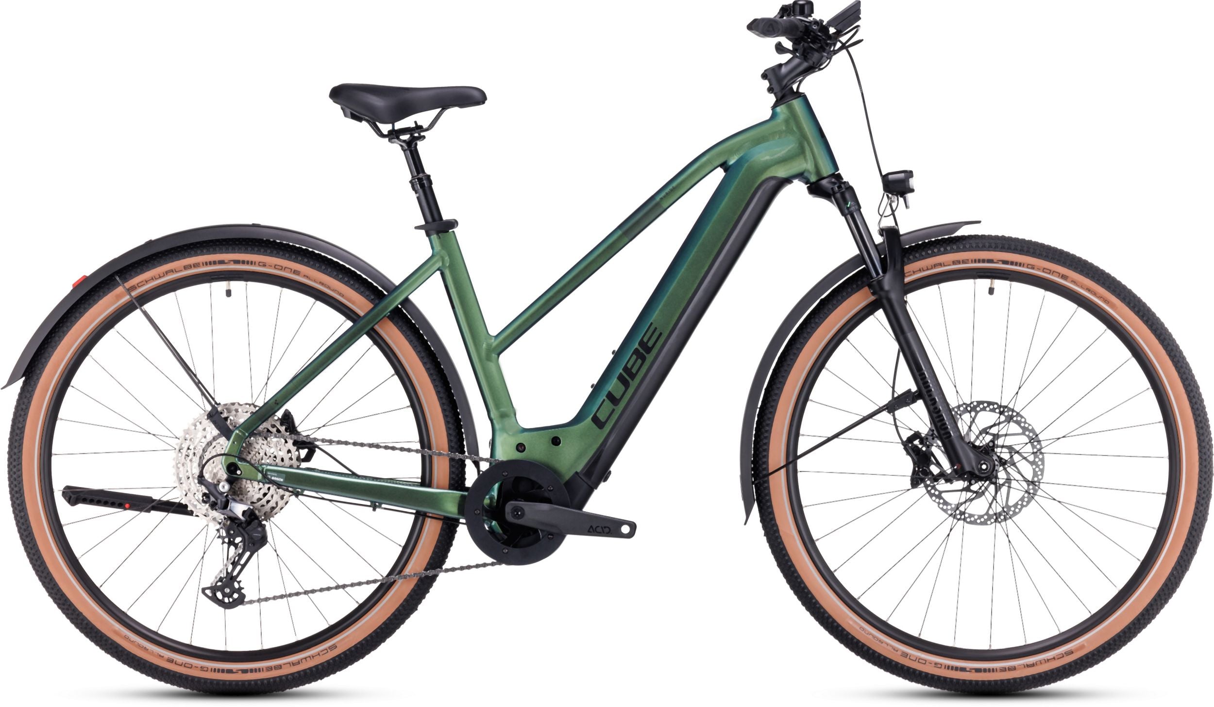 Cube Nuride Hybrid SLX 750 Allroad verde´n´black Trapez
