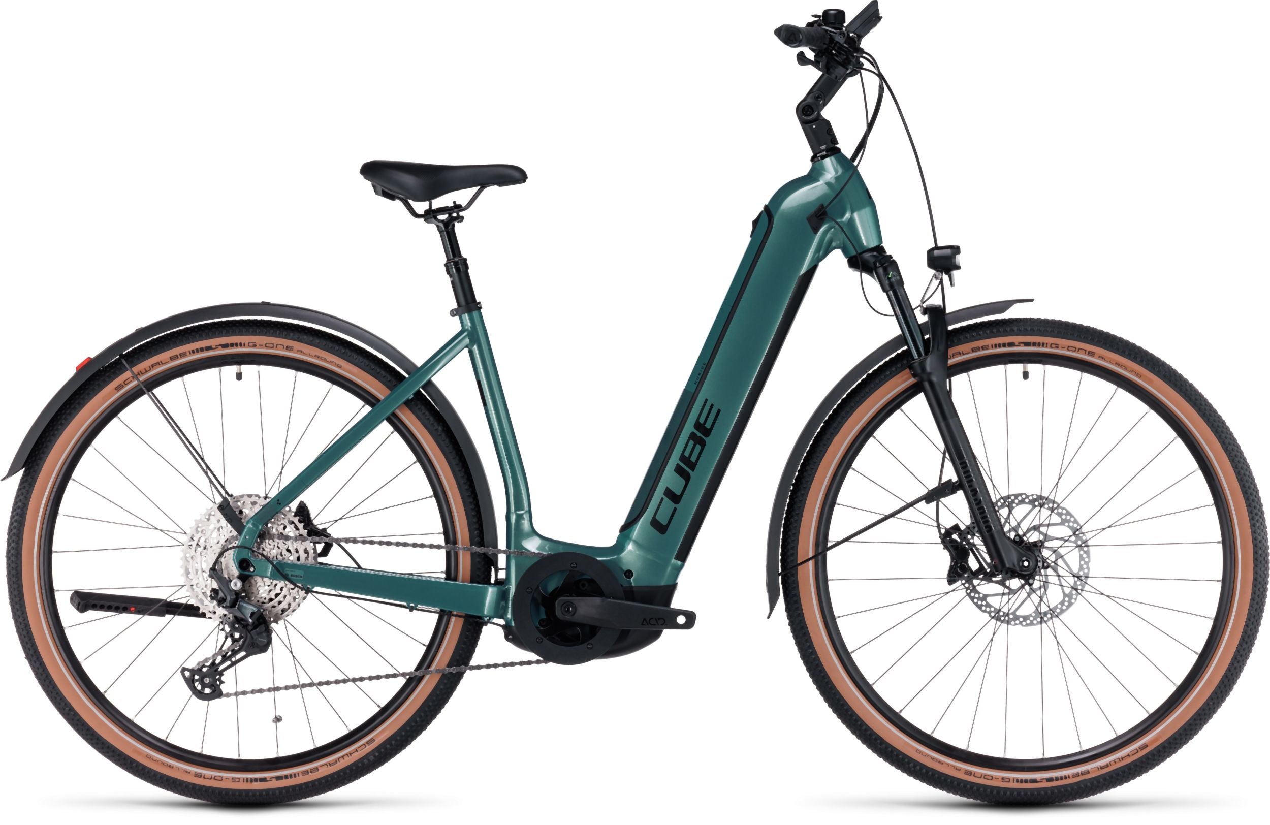 Cube Nuride Hybrid SLX 750 Allroad verde´n´black Easy Entry