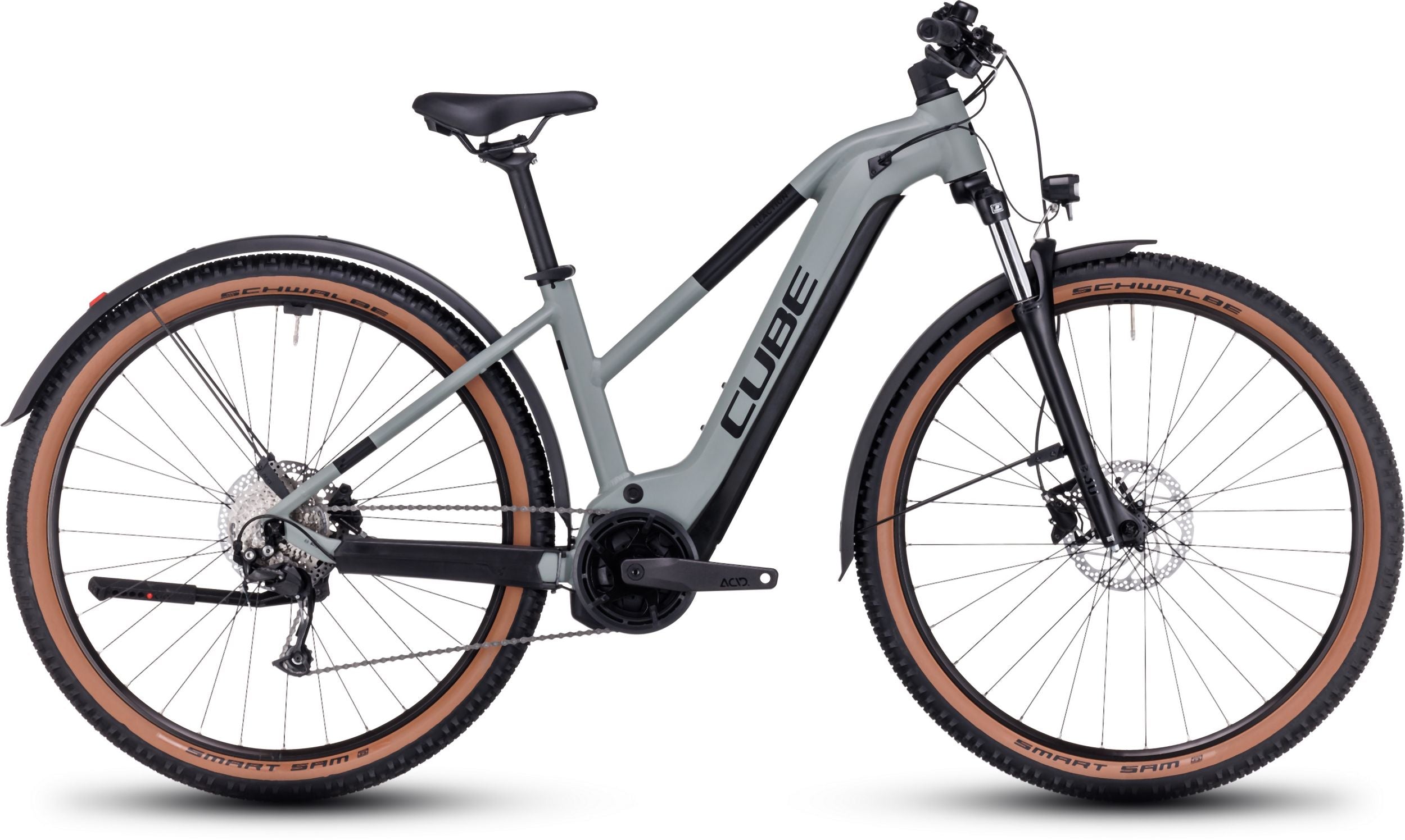 Cube Reaction Hybrid Performance 625 Allroad swampgrey´n´black Trapez