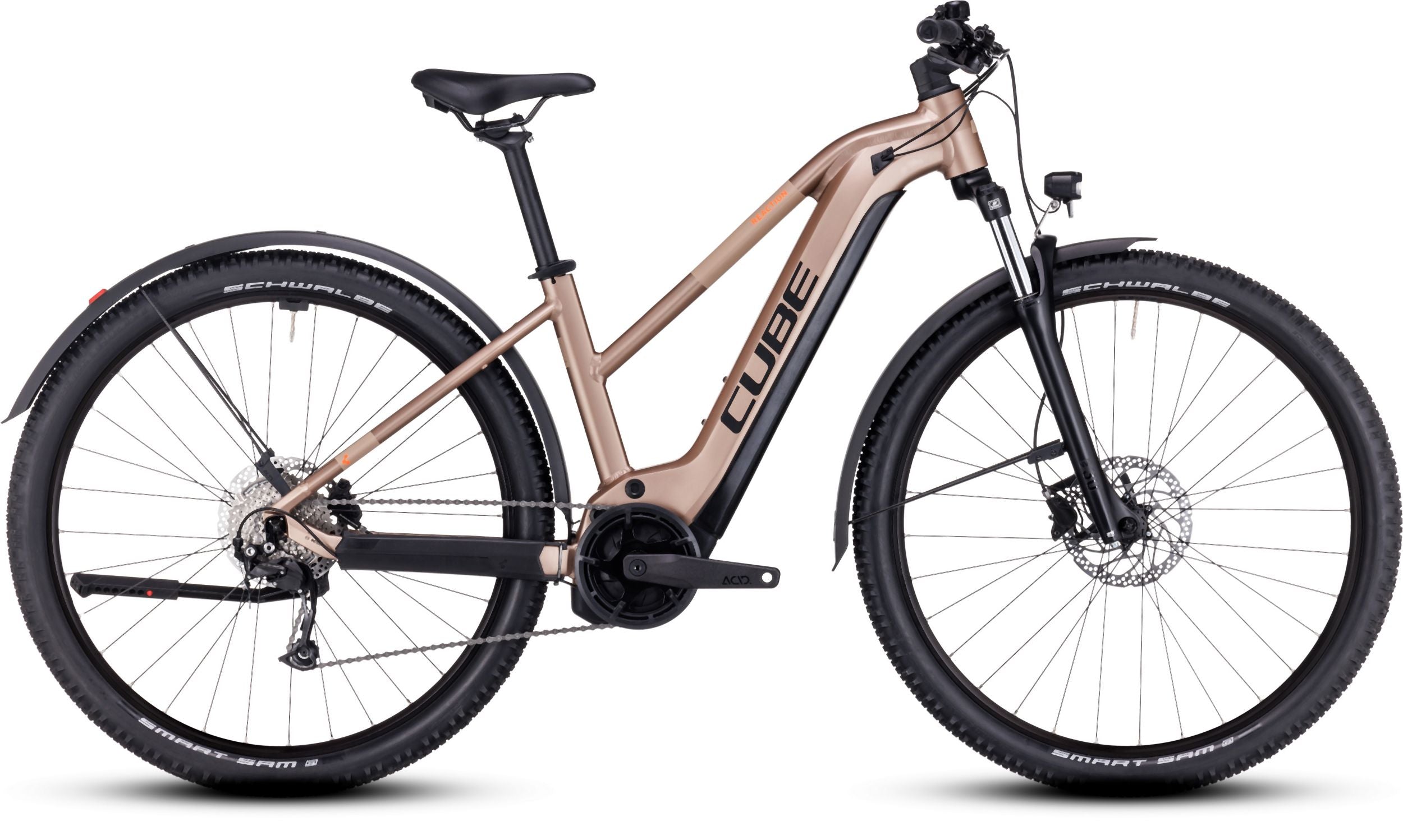 Cube Reaction Hybrid Performance 625 Allroad metallicbrown´n´orange Trapez