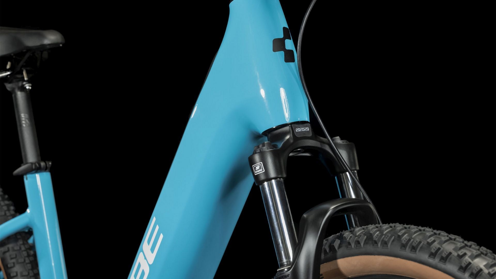 Cube Reaction Hybrid ONE 500 skyblue´n´white Easy Entry