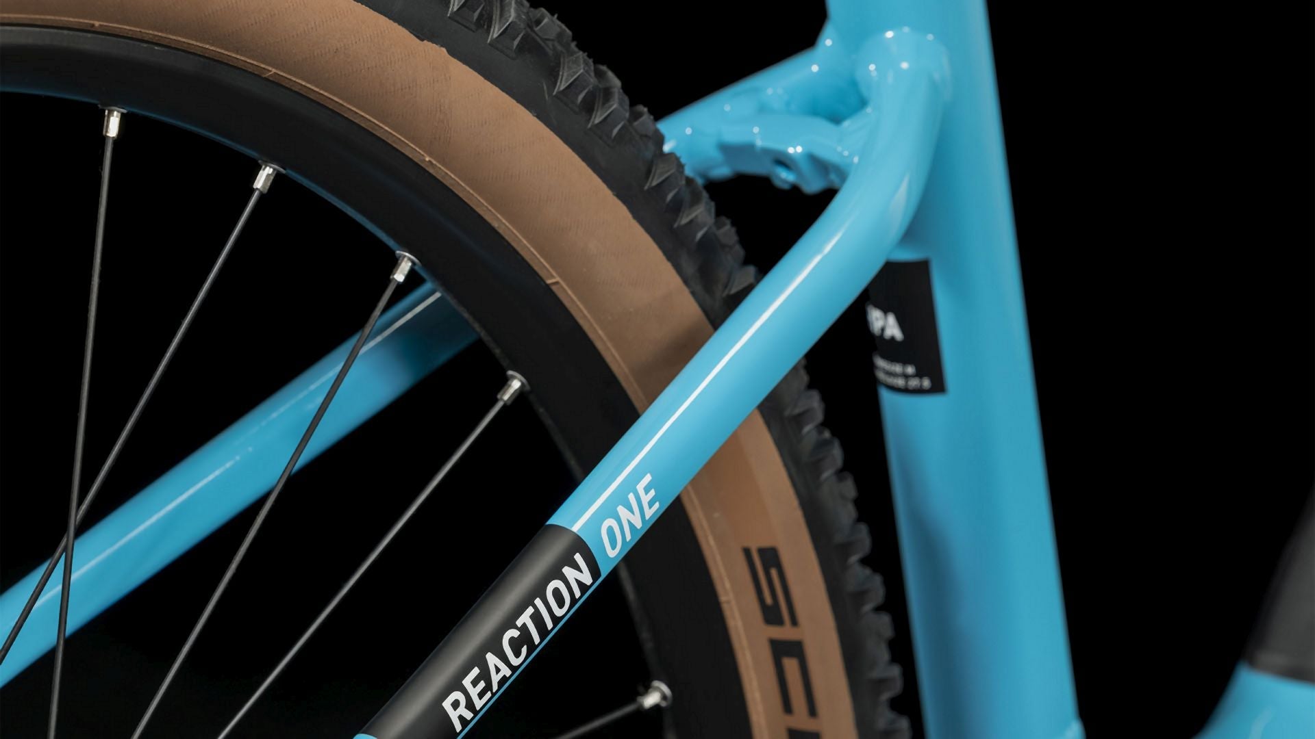 Cube Reaction Hybrid ONE 500 skyblue´n´white Easy Entry