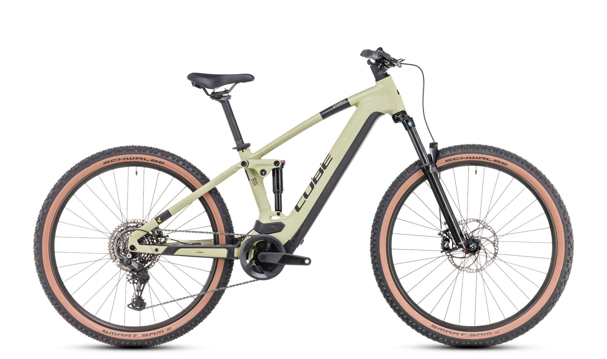 Cube Stereo Hybrid 120 ONE 750 olive´n´green