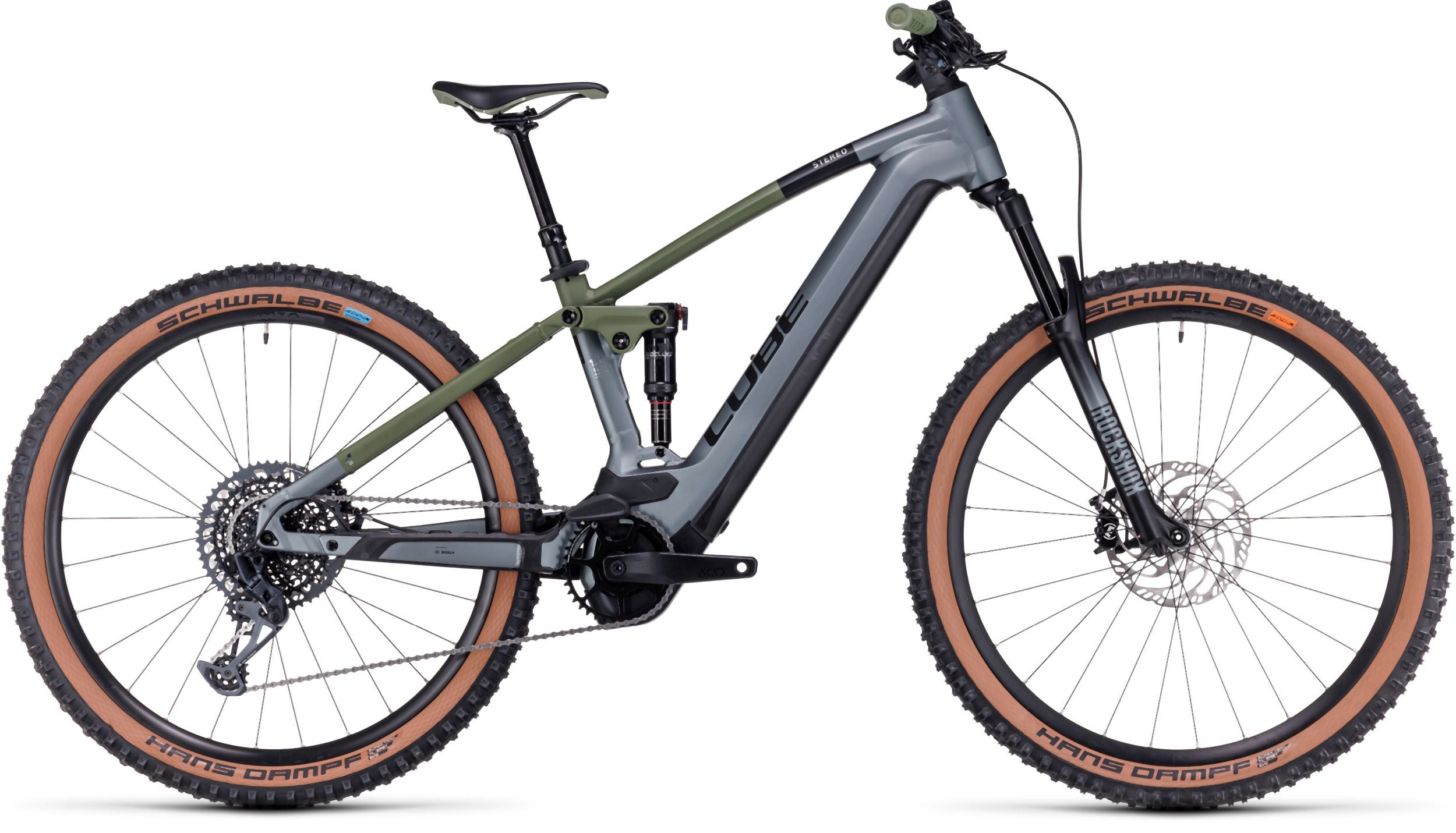 Cube Stereo Hybrid 120 TM 750 flashgrey´n´olive