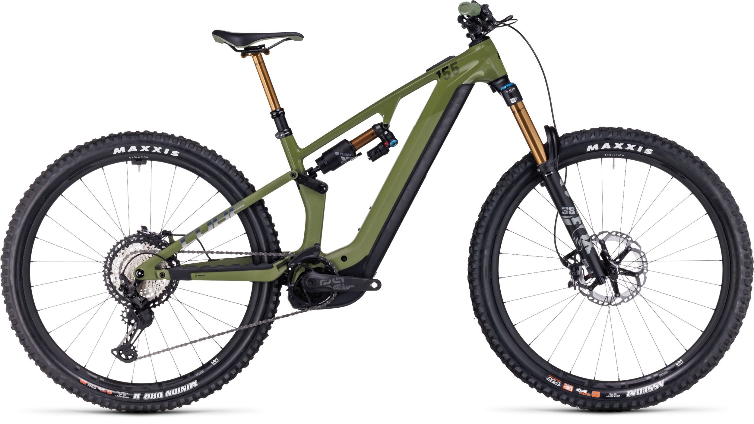 Cube Stereo Hybrid ONE55 C:68X TM 750 olive´n´chrome