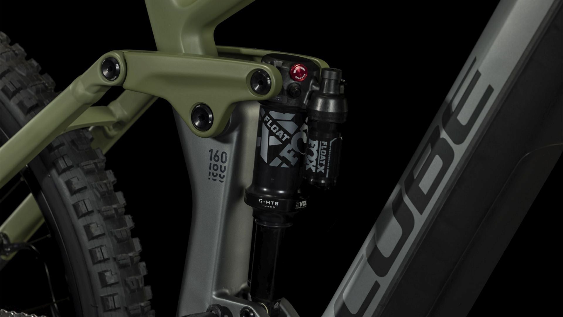 Cube Stereo Hybrid 160 HPC TM 750 flashgrey´n´olive