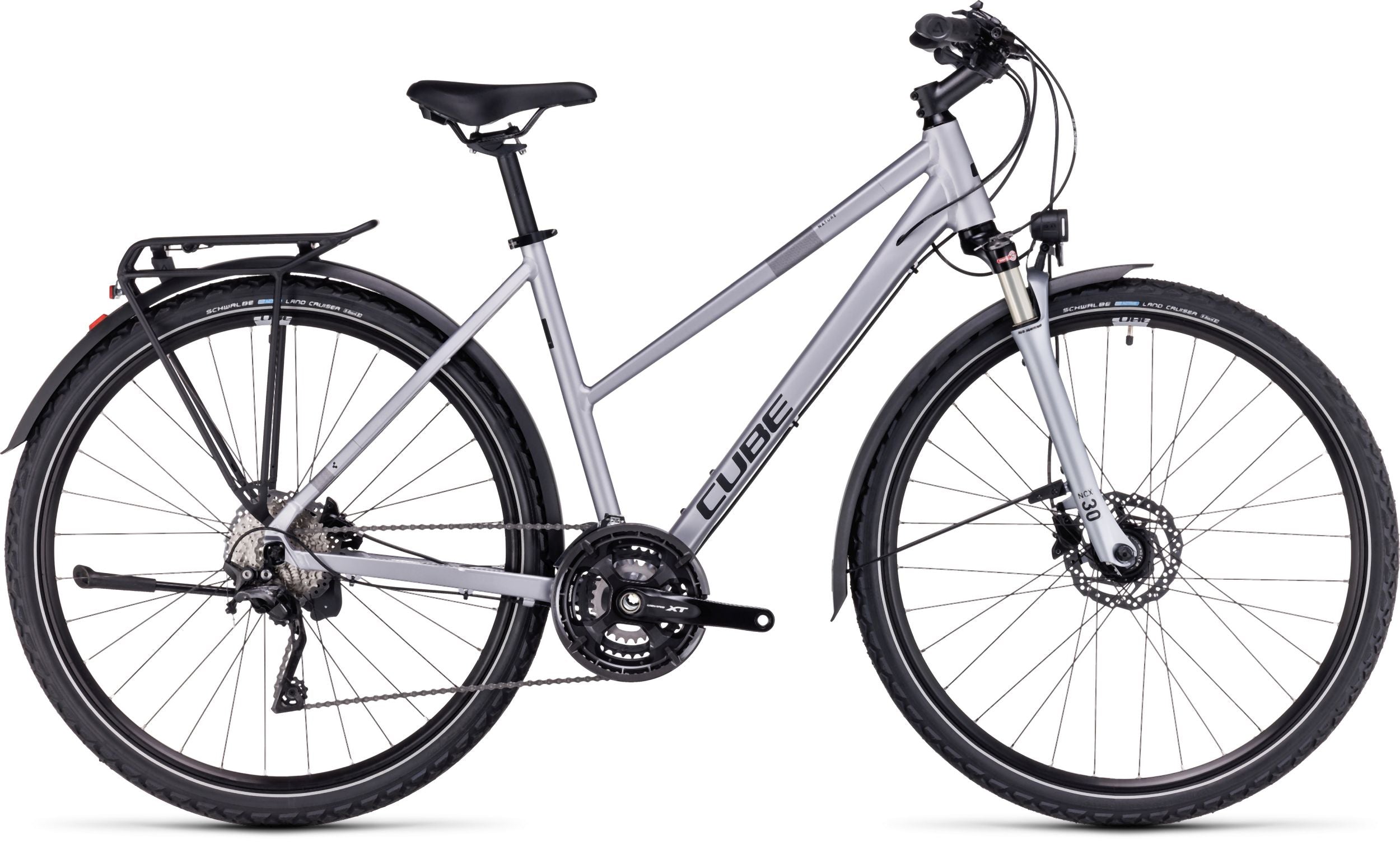 Cube Nature EXC Allroad polarsilver´n´black Trapez 2024