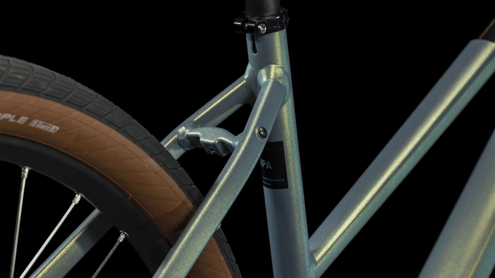 Cube Hyde Pro metalgreen´n´black Trapez