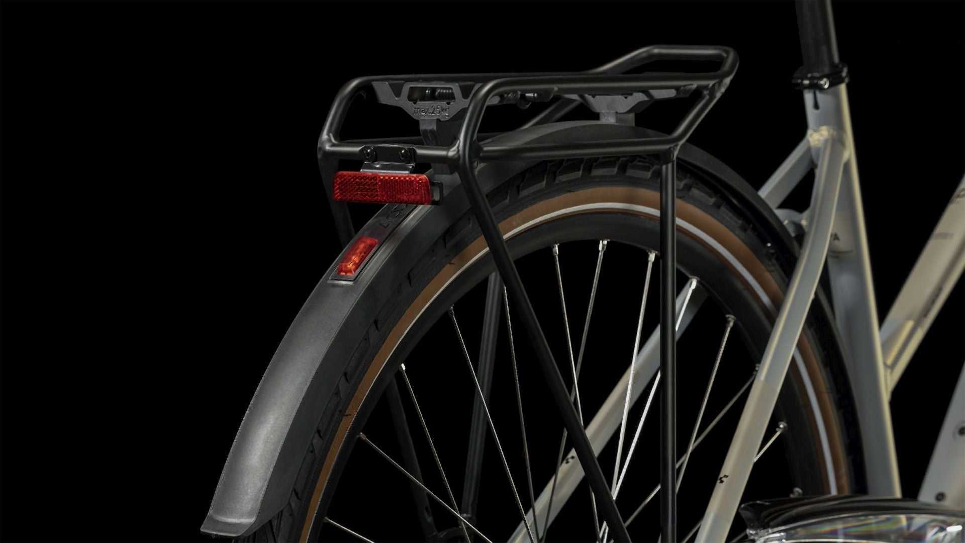 Cube Touring Pro pearlysilver´n´black Trapez